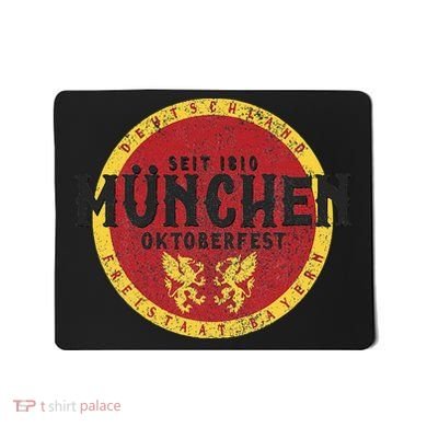 Munich Oktoberfest Bavarian Bavarian Vintage Gift Mousepad