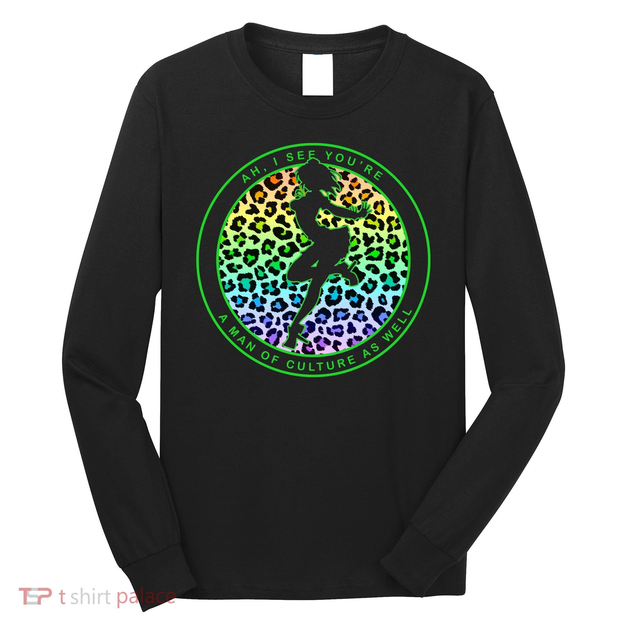 Man Of Culture Funny Meme Long Sleeve Shirt