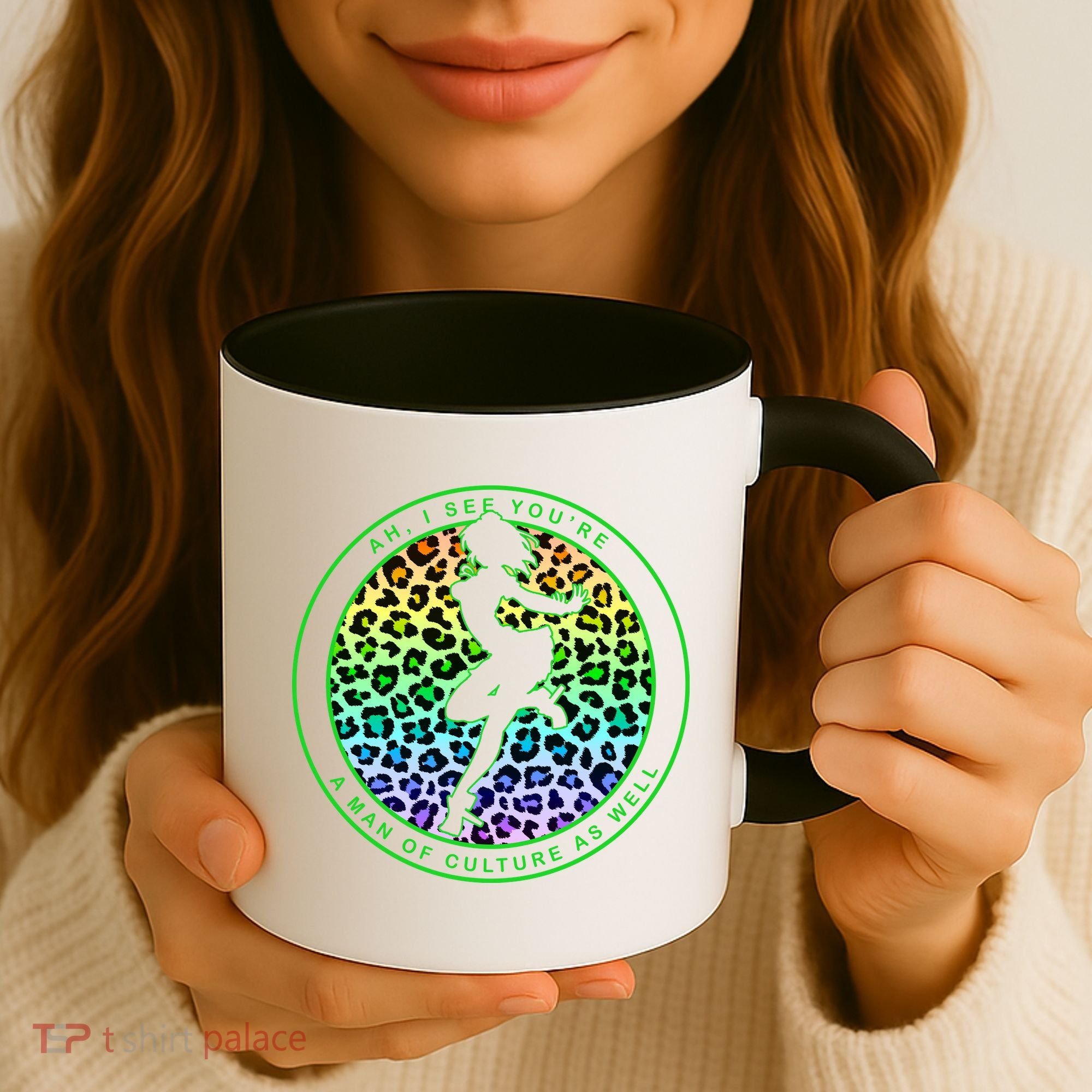 Man Of Culture Funny Meme Coffee Mug