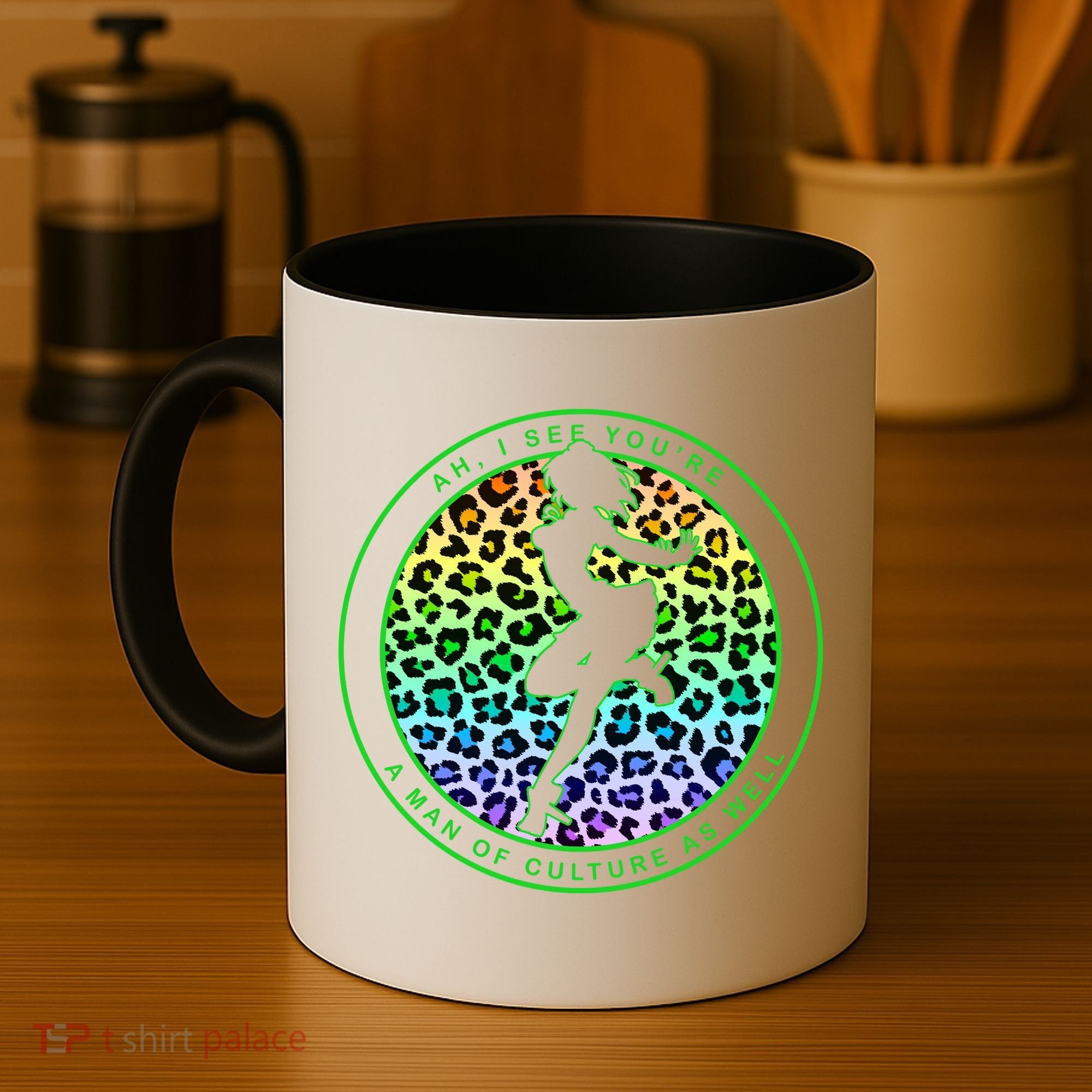Man Of Culture Funny Meme Coffee Mug