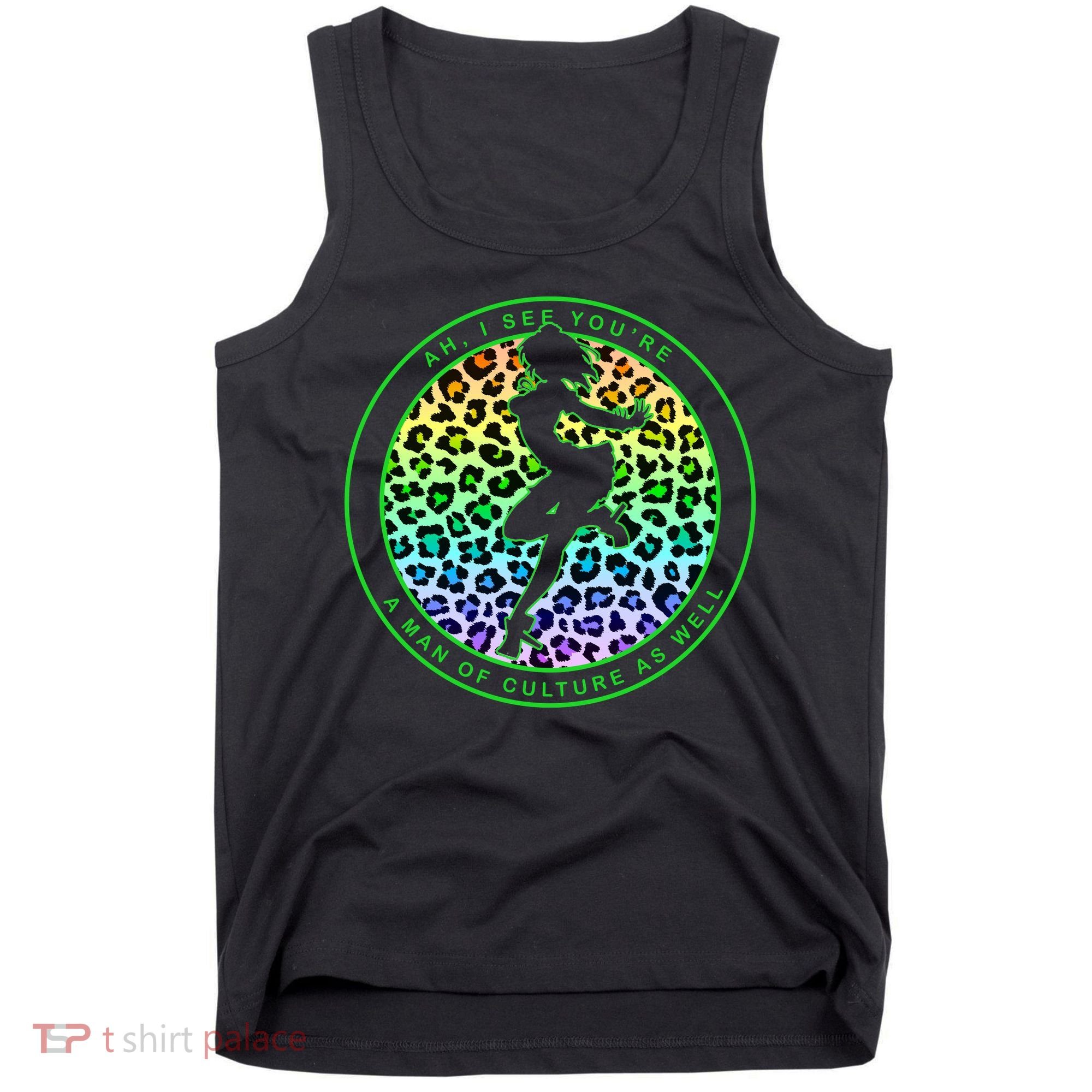 Man Of Culture Funny Meme Tank Top