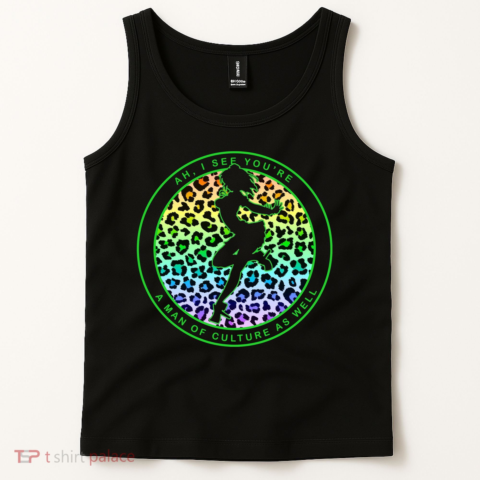 Man Of Culture Funny Meme Tank Top