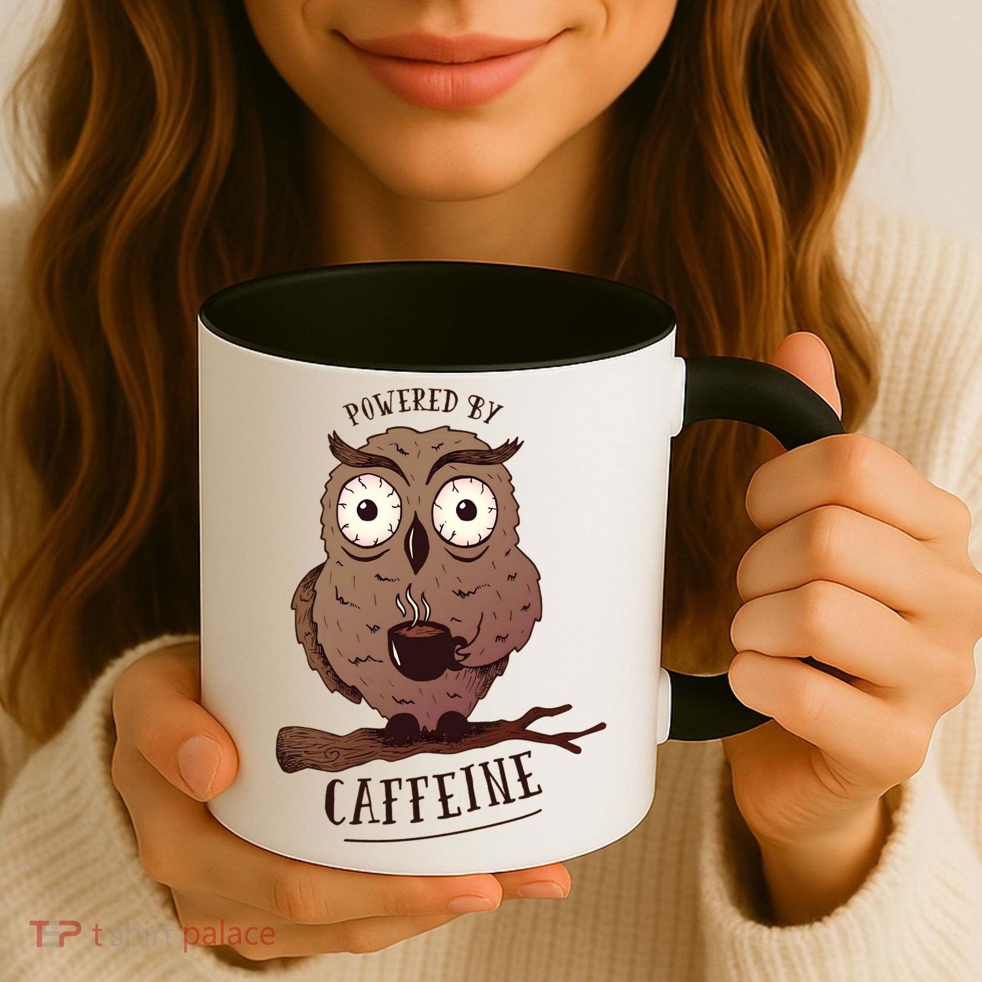 Monday Owl Coffee Caffeine Work Office Coffee Mug