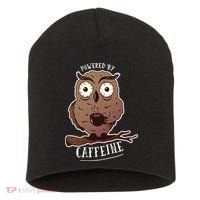 Monday Owl Coffee Caffeine Work Office Short Acrylic Beanie thumb 0