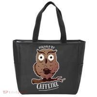 Monday Owl Coffee Caffeine Work Office Tote Bag thumb 0