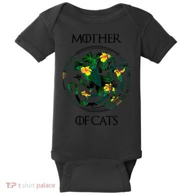 Mother Of Cats Baby Bodysuit