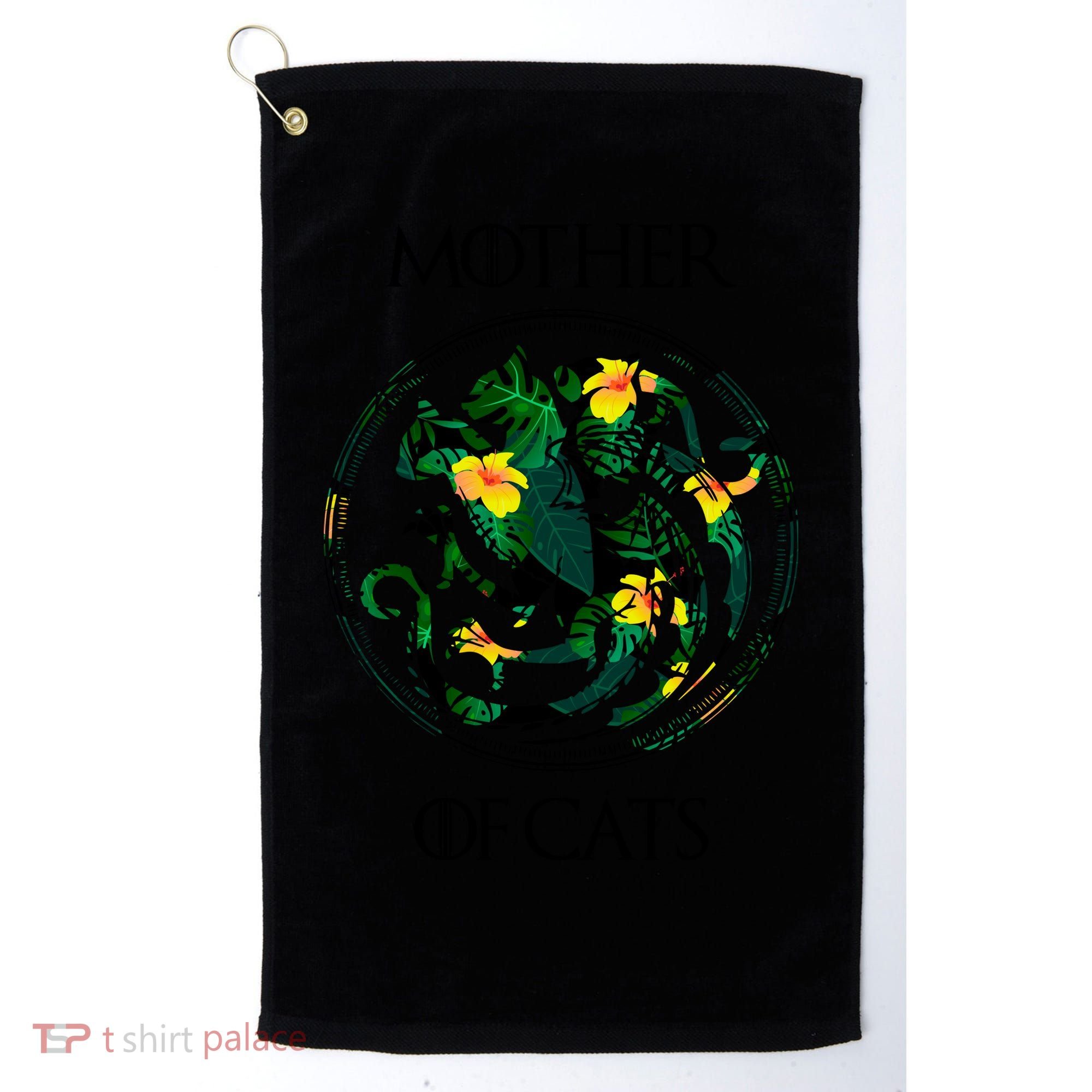 Mother Of Cats Golf Towel