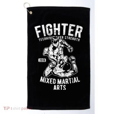 Mma Outfit Cage Fighting Mixed Martial Arts Gift Golf Towel