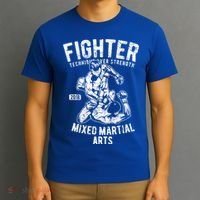 Mma Outfit Cage Fighting Mixed Martial Arts Gift T-Shirt thumb 3
