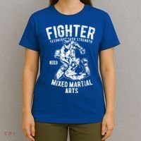 Mma Outfit Cage Fighting Mixed Martial Arts Gift T-Shirt thumb 4