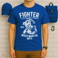 Mma Outfit Cage Fighting Mixed Martial Arts Gift T-Shirt thumb 6