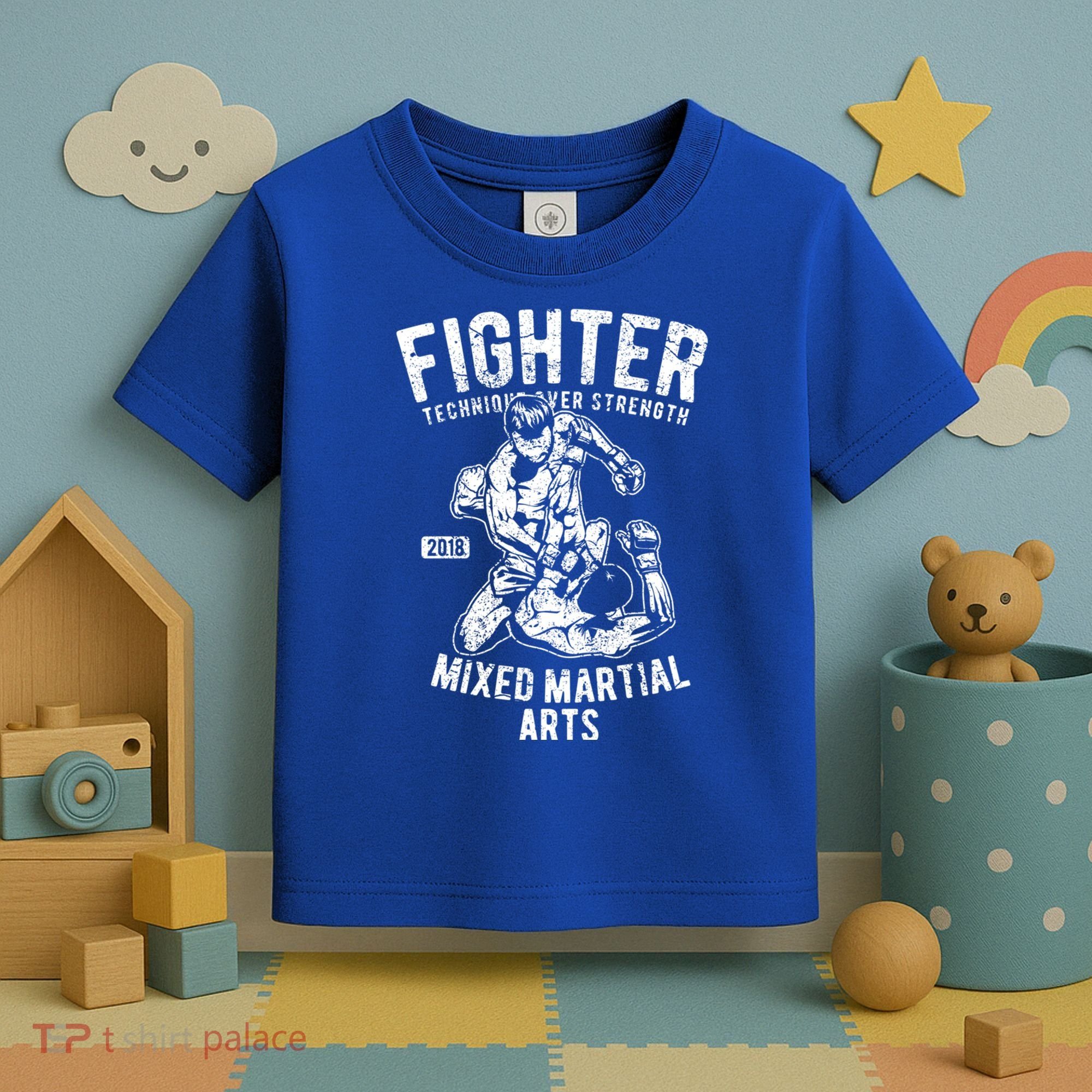 Mma Outfit Cage Fighting Mixed Martial Arts Gift Toddler T-Shirt