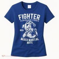 Mma Outfit Cage Fighting Mixed Martial Arts Gift Women's T-Shirt thumb 0