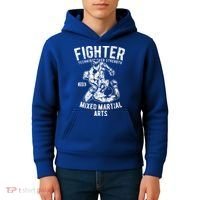 Mma Outfit Cage Fighting Mixed Martial Arts Gift Kids Hoodie thumb 4