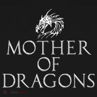 Mother Of Dragons Funny Mothers Day Mom Gift T-Shirt thumb 7