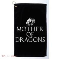 Mother Of Dragons Funny Mothers Day Mom Gift Golf Towel thumb 0