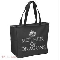 Mother Of Dragons Funny Mothers Day Mom Gift Tote Bag thumb 2