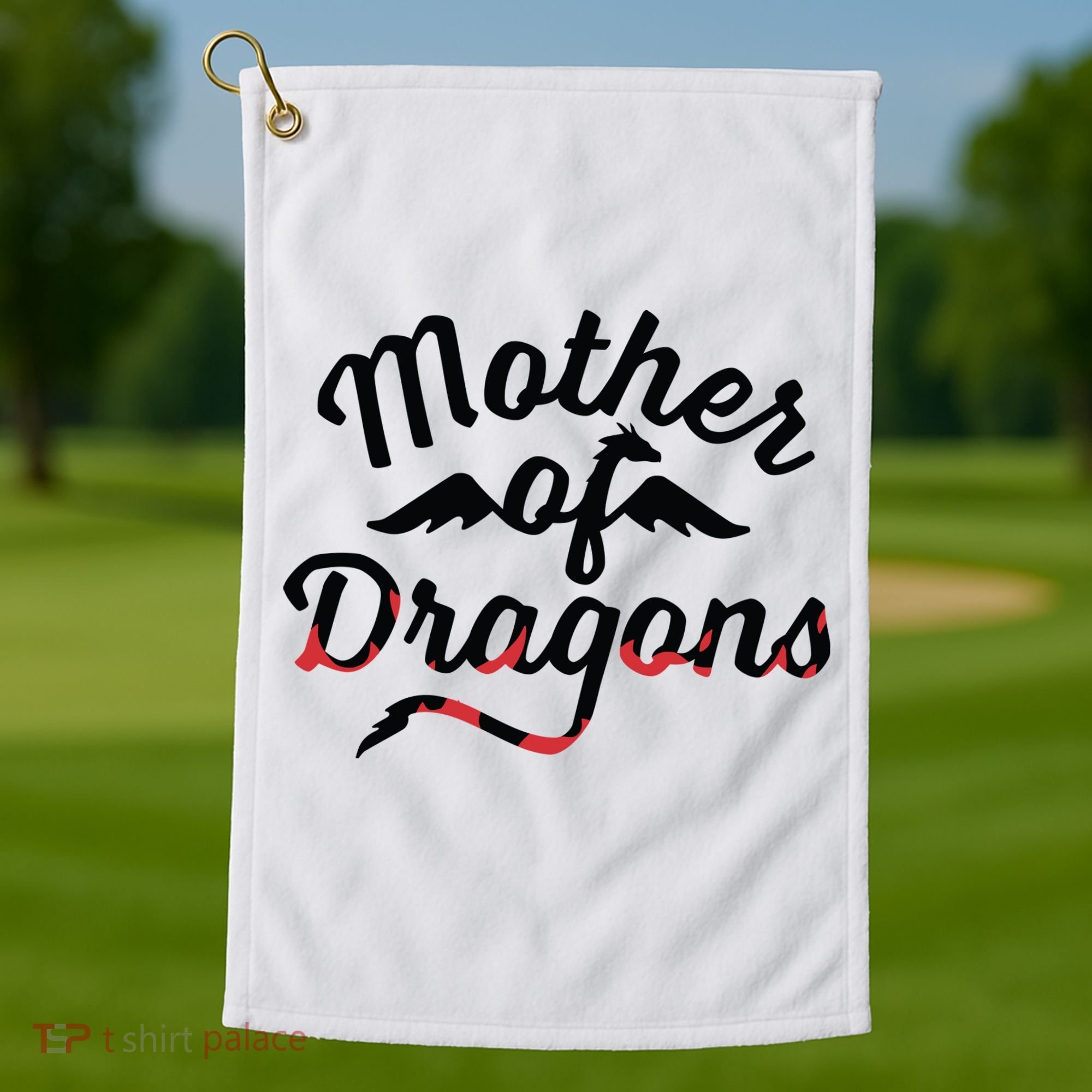 Mother Of Dragons Golf Towel