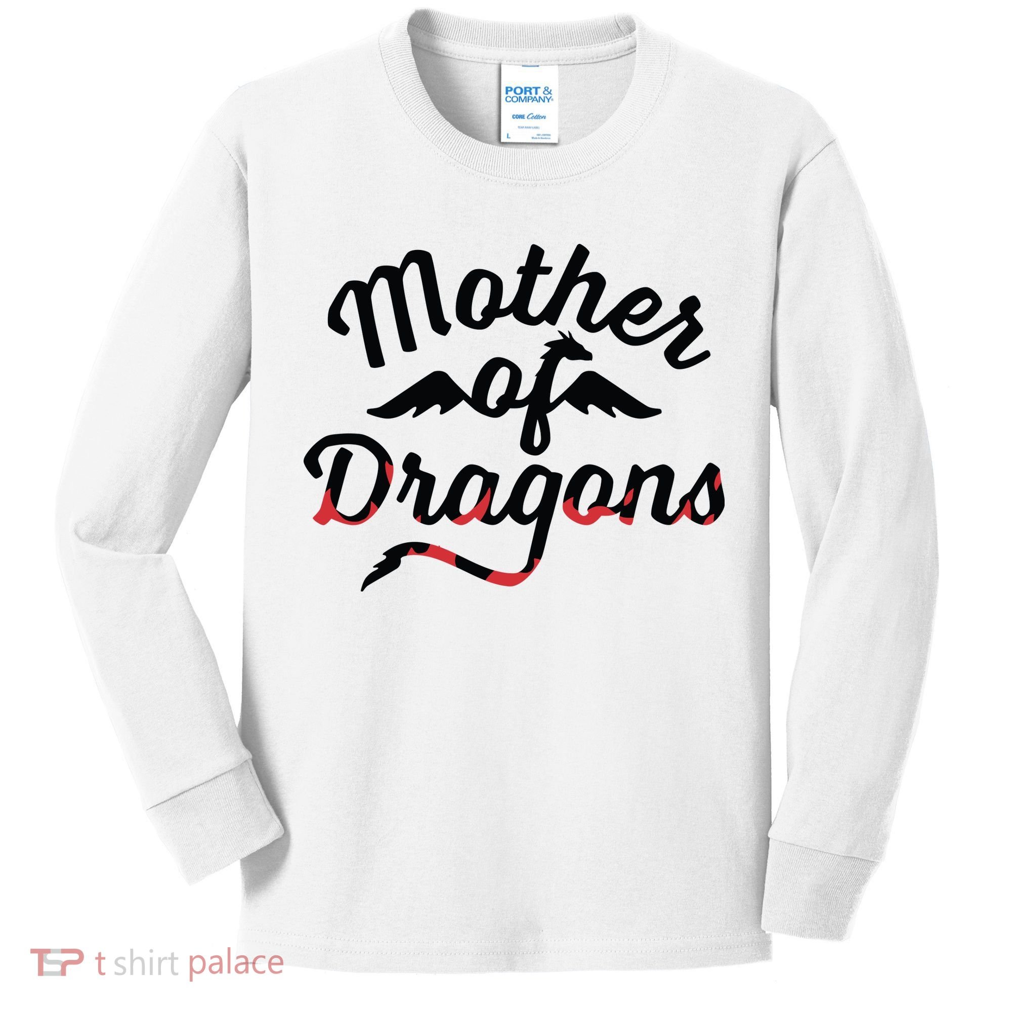 Mother Of Dragons Kids Long Sleeve Shirt