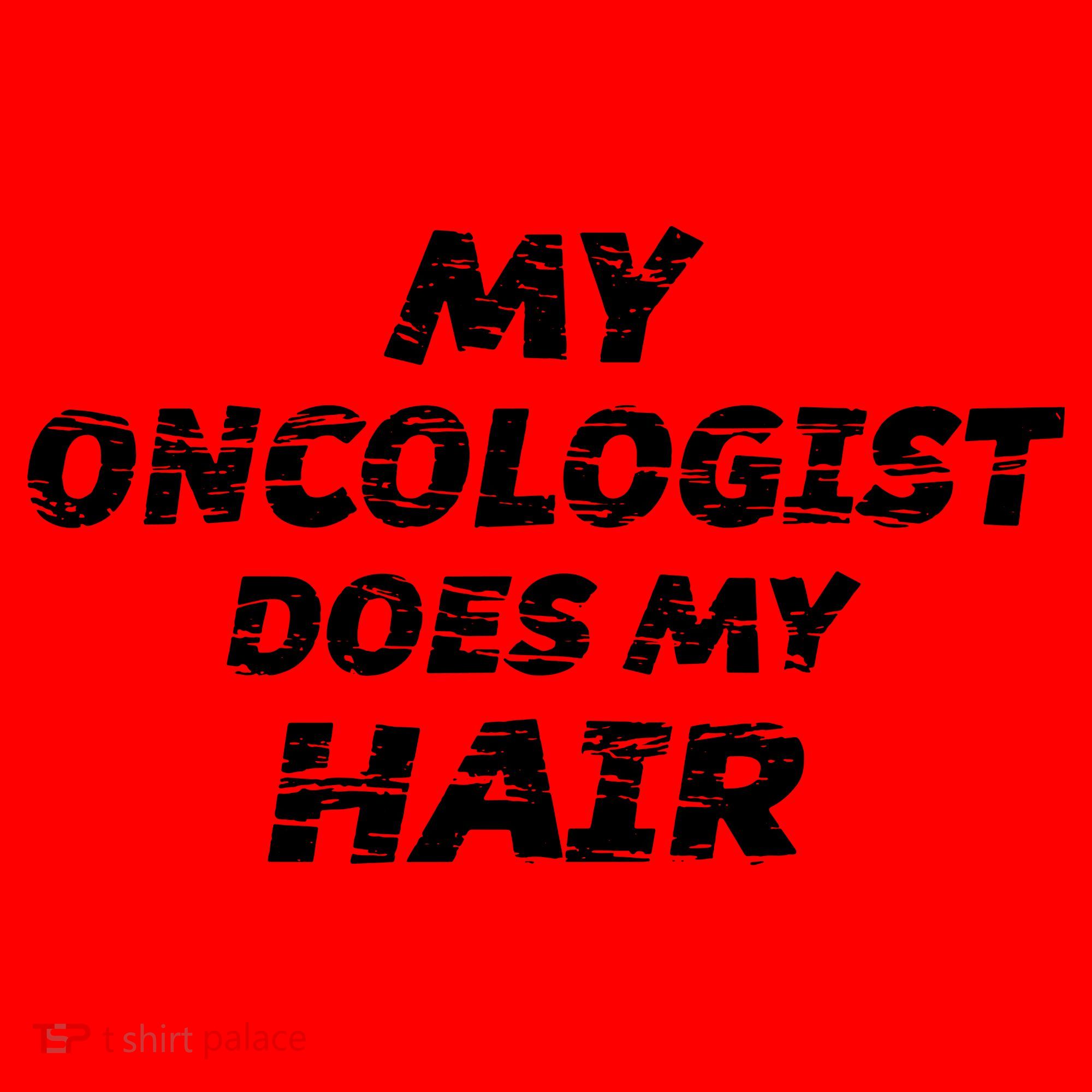 My Oncologist Does My Hair Santa Hat