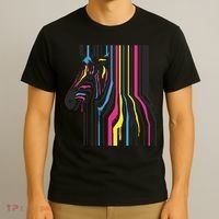 Modern Abstract Zebra T-Shirt thumb 3