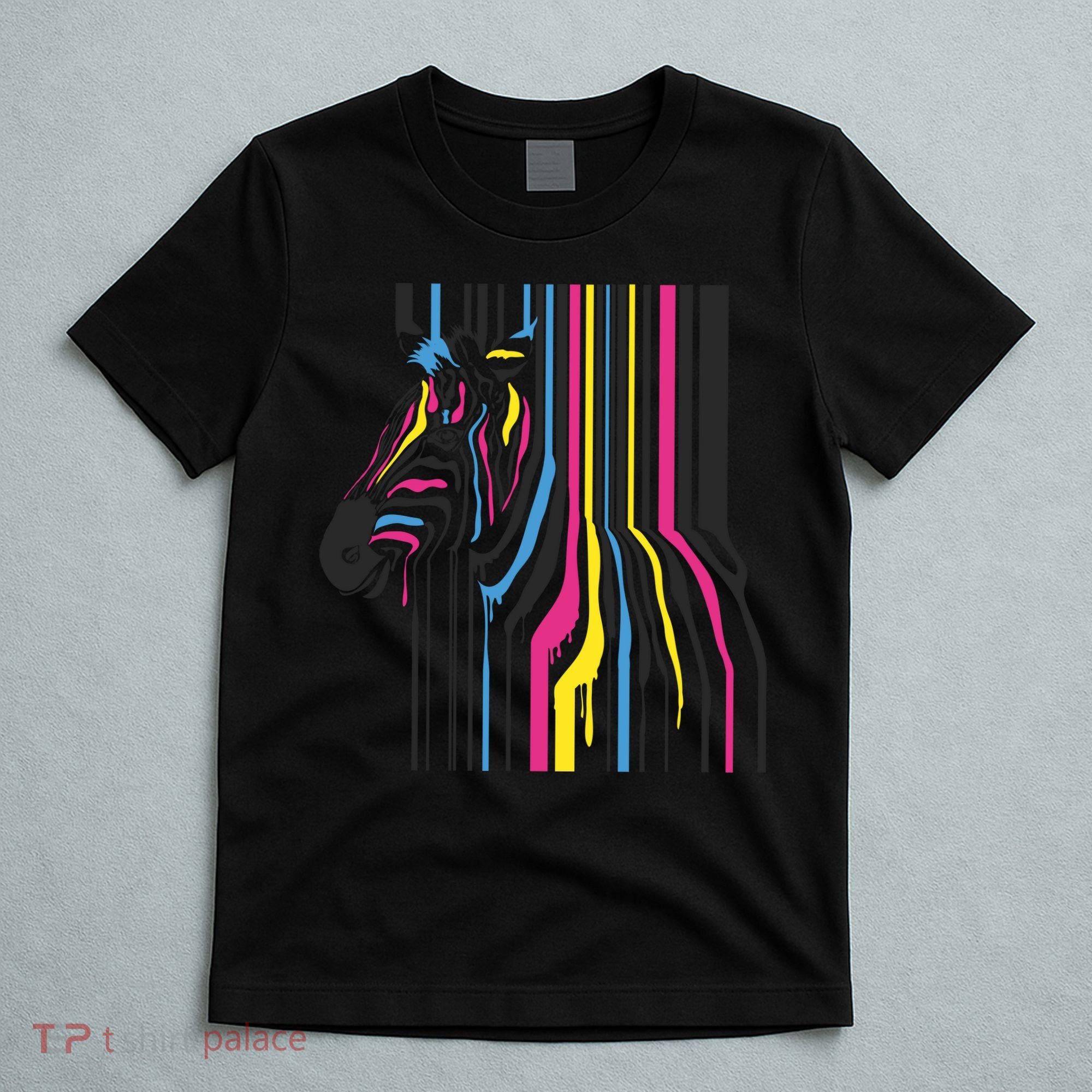 Modern Abstract Zebra T-Shirt