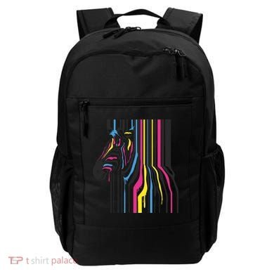 Modern Abstract Zebra Backpack