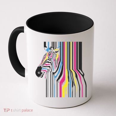 Modern Abstract Zebra Coffee Mug