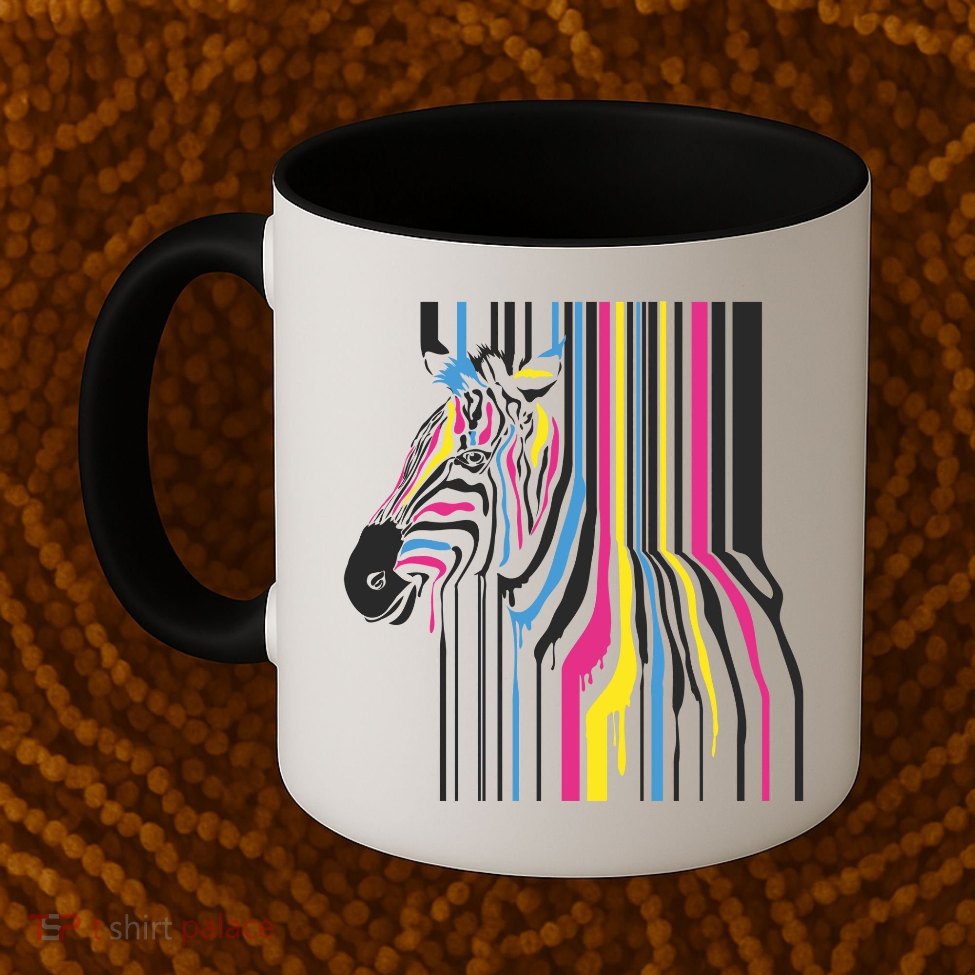 Modern Abstract Zebra Coffee Mug