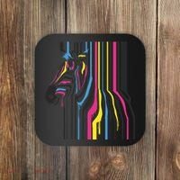 Modern Abstract Zebra Coaster thumb 0