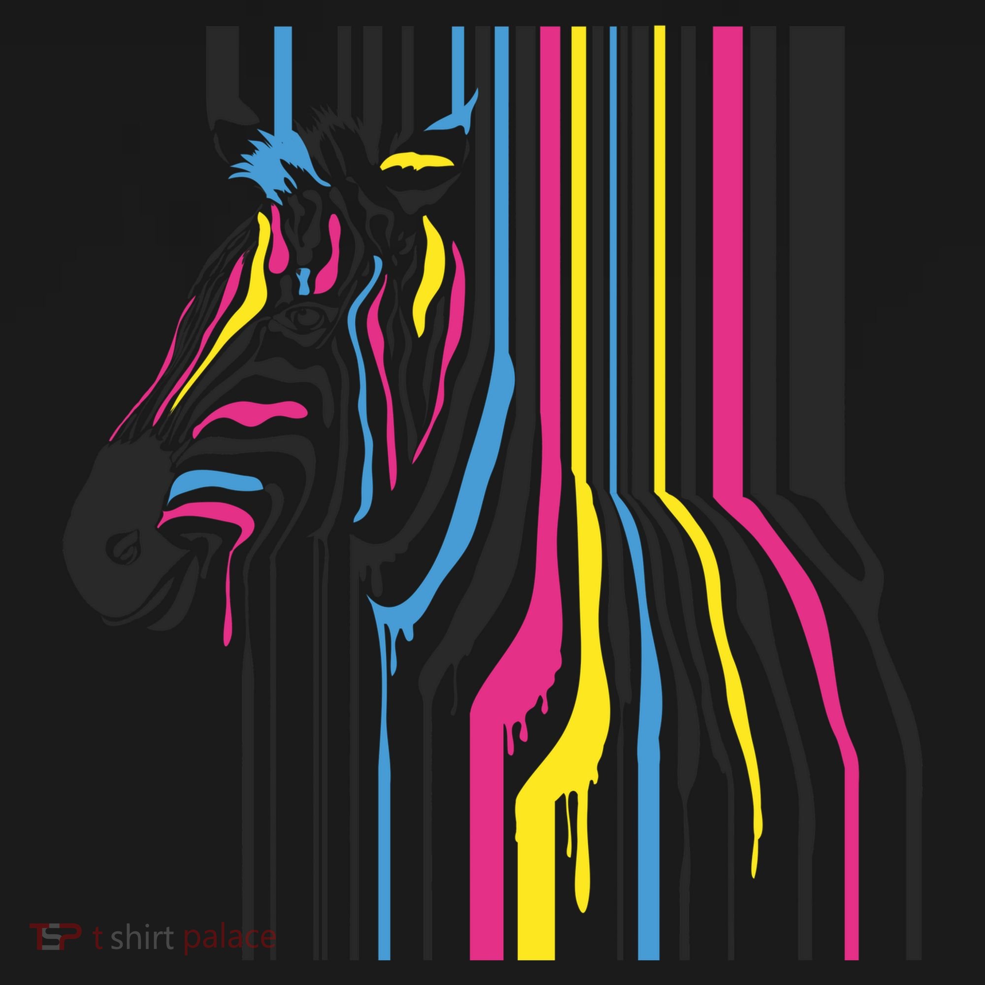 Modern Abstract Zebra Ornament