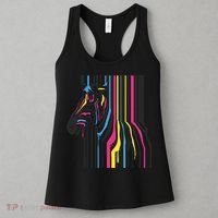 Modern Abstract Zebra Women's Tank Top thumb 3