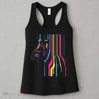 Modern Abstract Zebra Women's Tank Top thumb 3