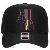 Modern Abstract Zebra Hat thumb 0