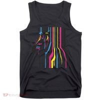 Modern Abstract Zebra Tank Top thumb 0