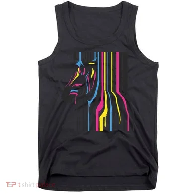 Modern Abstract Zebra Tank Top