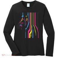 Modern Abstract Zebra Women's Long Sleeve Shirt thumb 0
