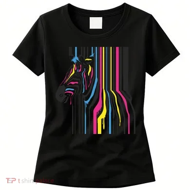 Modern Abstract Zebra Women's T-Shirt
