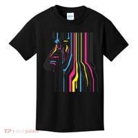 Modern Abstract Zebra Kids T-Shirt thumb 0