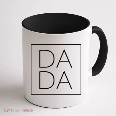 Modern Dada Fathers Day Coffee Mug back
