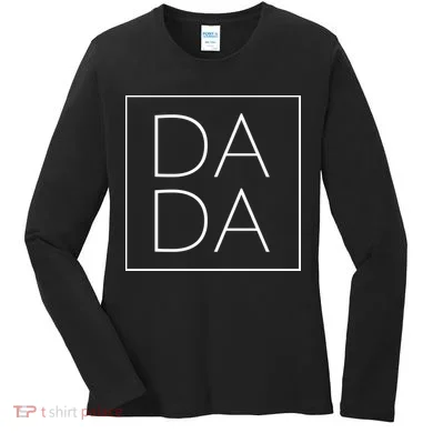 Modern Dada Fathers Day Women's Long Sleeve Shirt