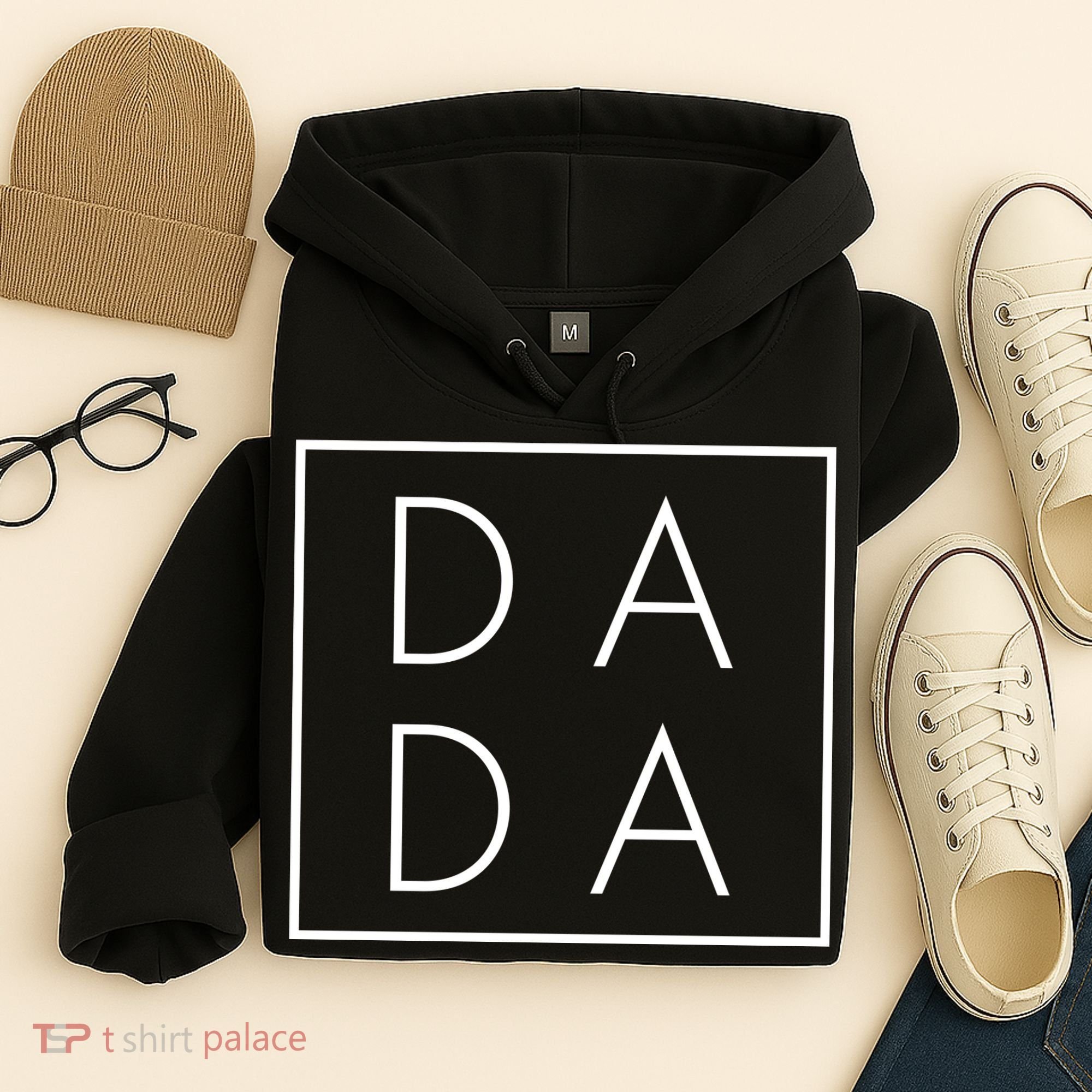 Modern DADA Logo Dada Father Hoodie