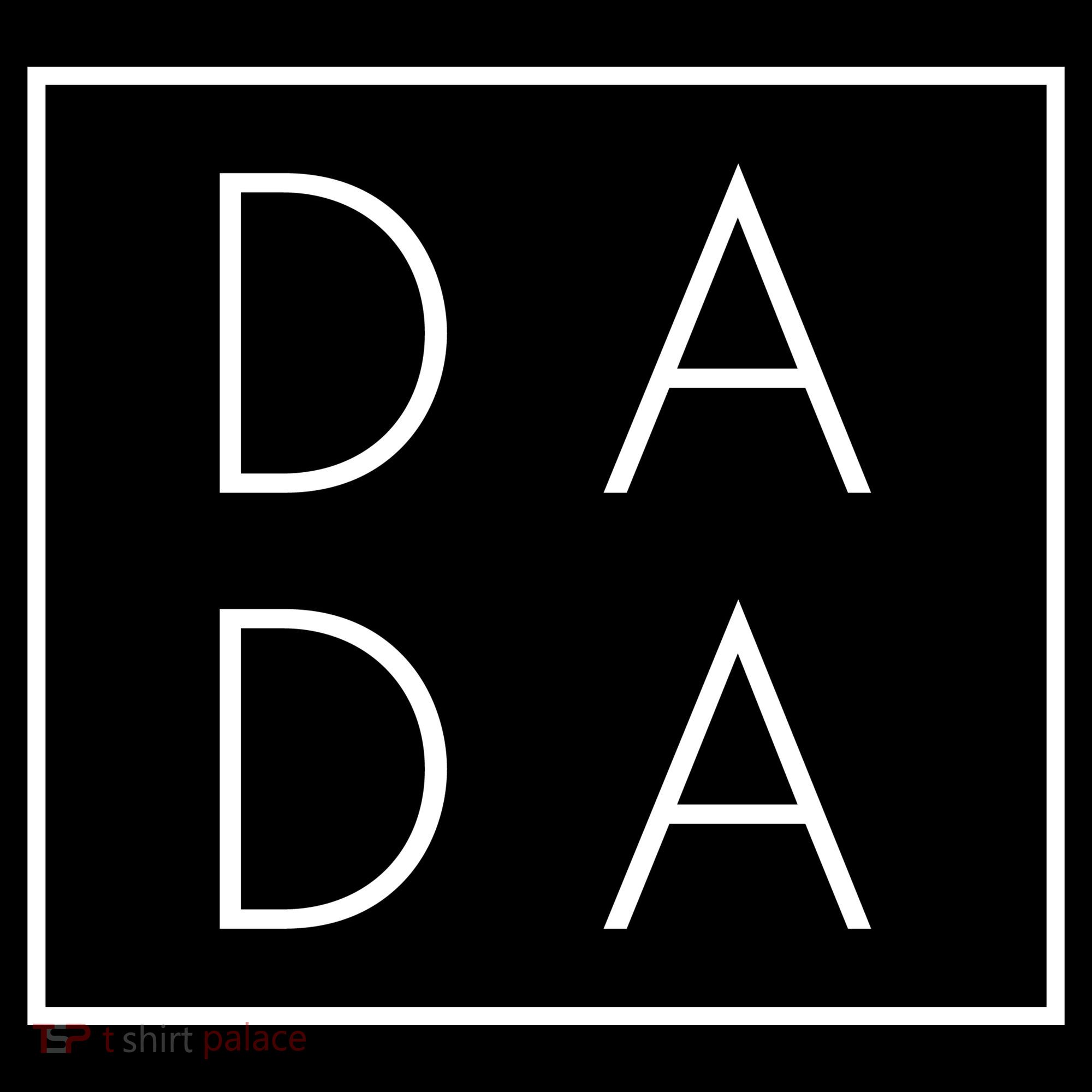 Modern DADA Logo Dada Father Coaster