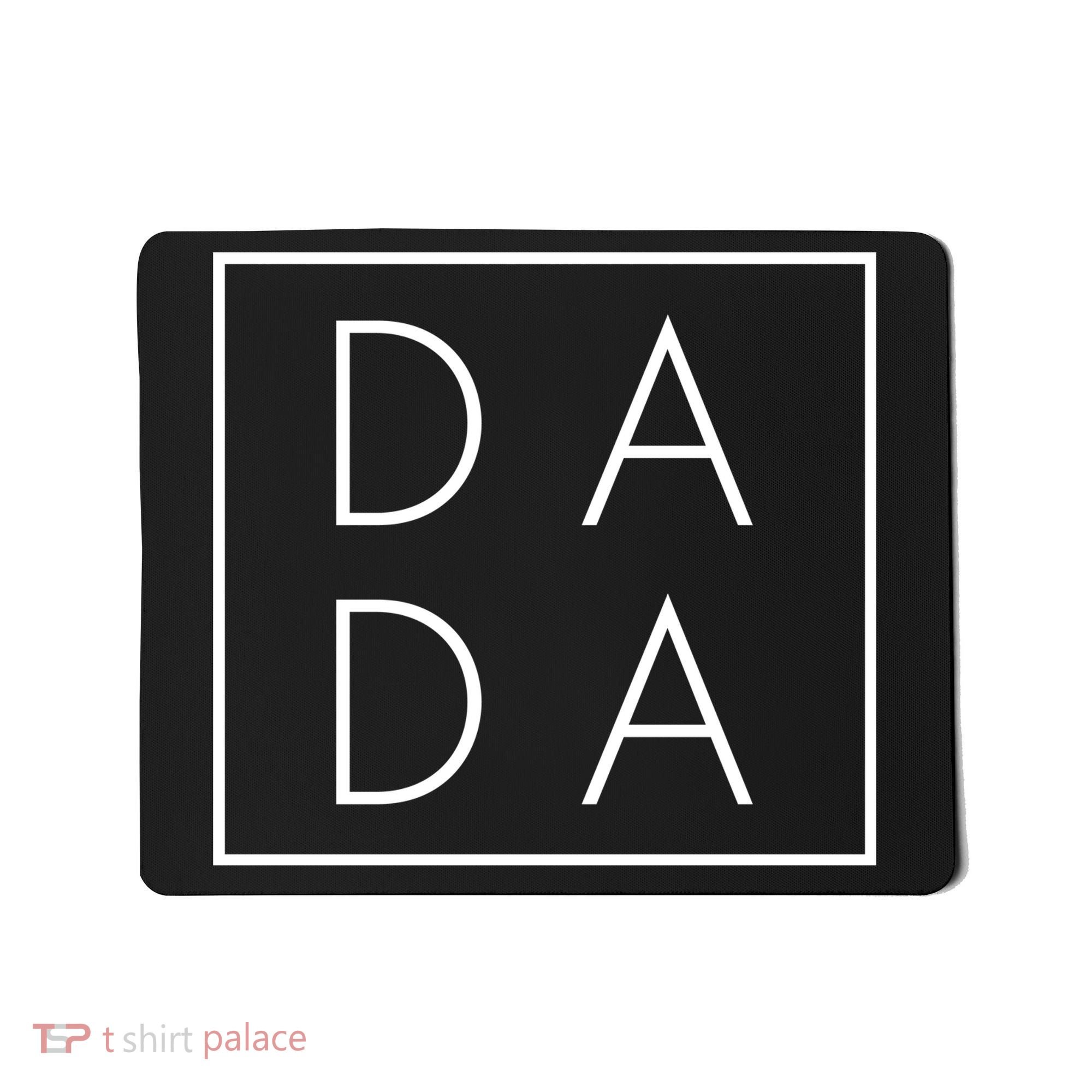 Modern DADA Logo Dada Father Mousepad
