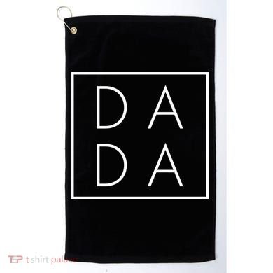 Modern DADA Logo Dada Father Golf Towel