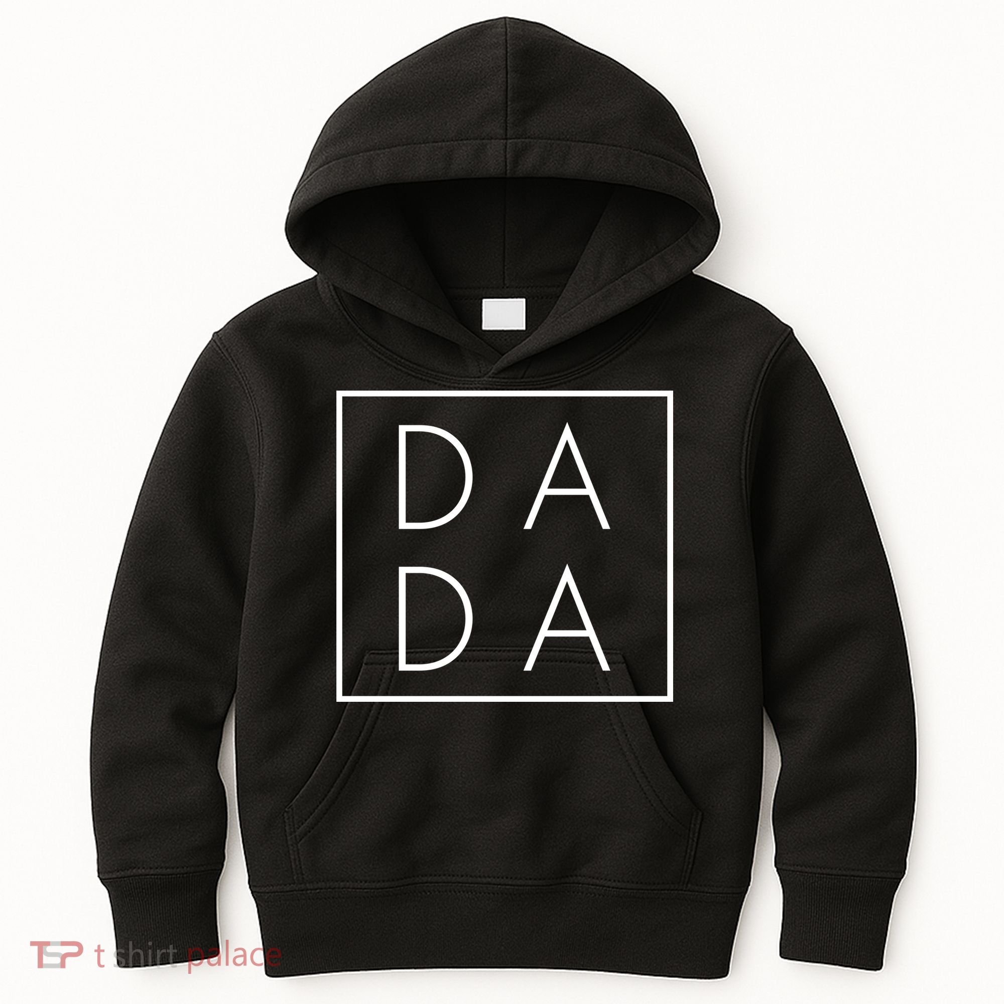 Modern DADA Logo Dada Father Kids Hoodie