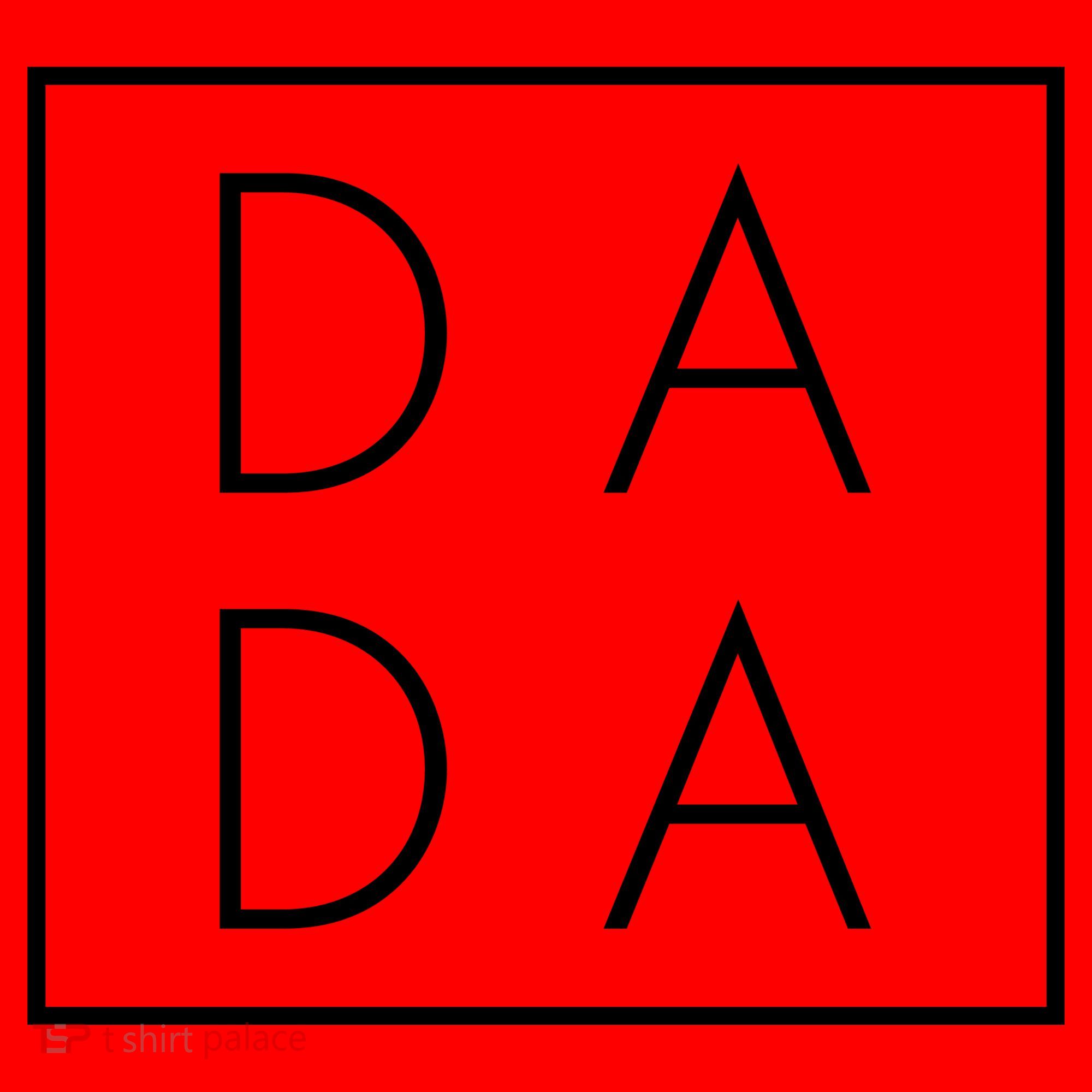 Modern DADA Logo Dada Father Santa Hat