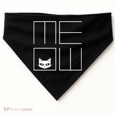 Modern Meow  USA-Made Doggie Bandana