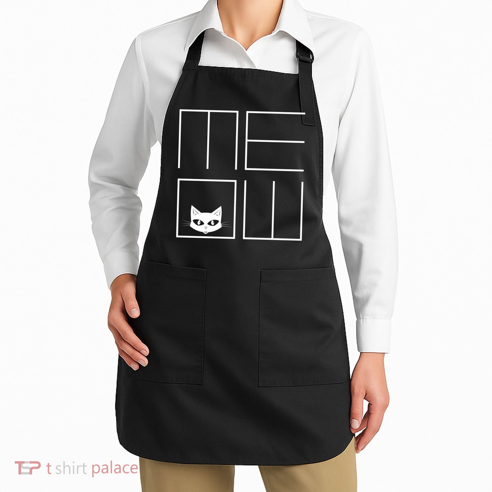 Modern Meow  Apron