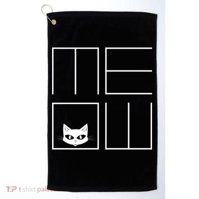 Modern Meow  Golf Towel